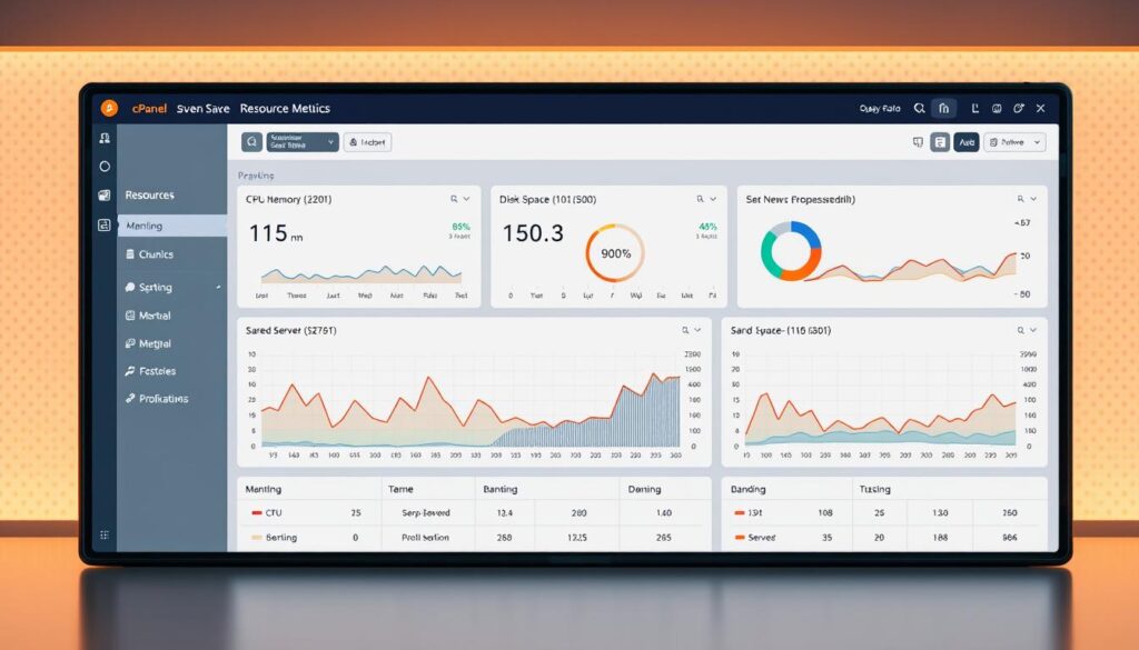 acompanhamento de recursos no cPanel acompanhamento de recursos no cPanel