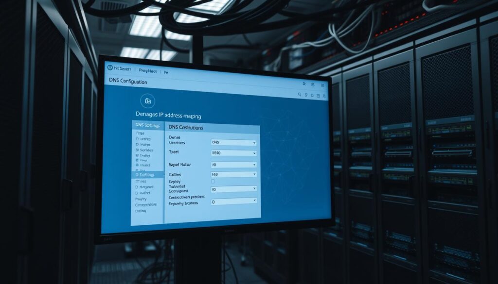 configuração de DNS configuração de DNS