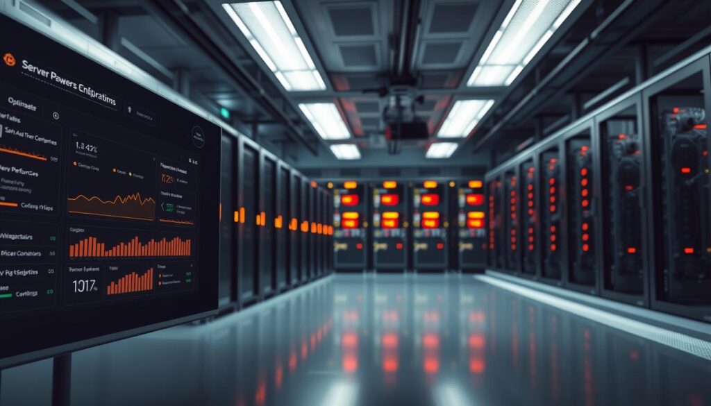 configurações do servidor