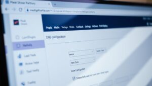 configurar DNS no Plesk